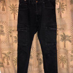 MNML Denim Cargo Pants